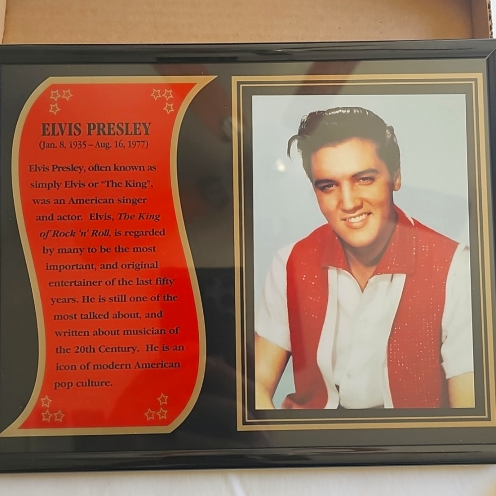 Elvis Presley Plaque